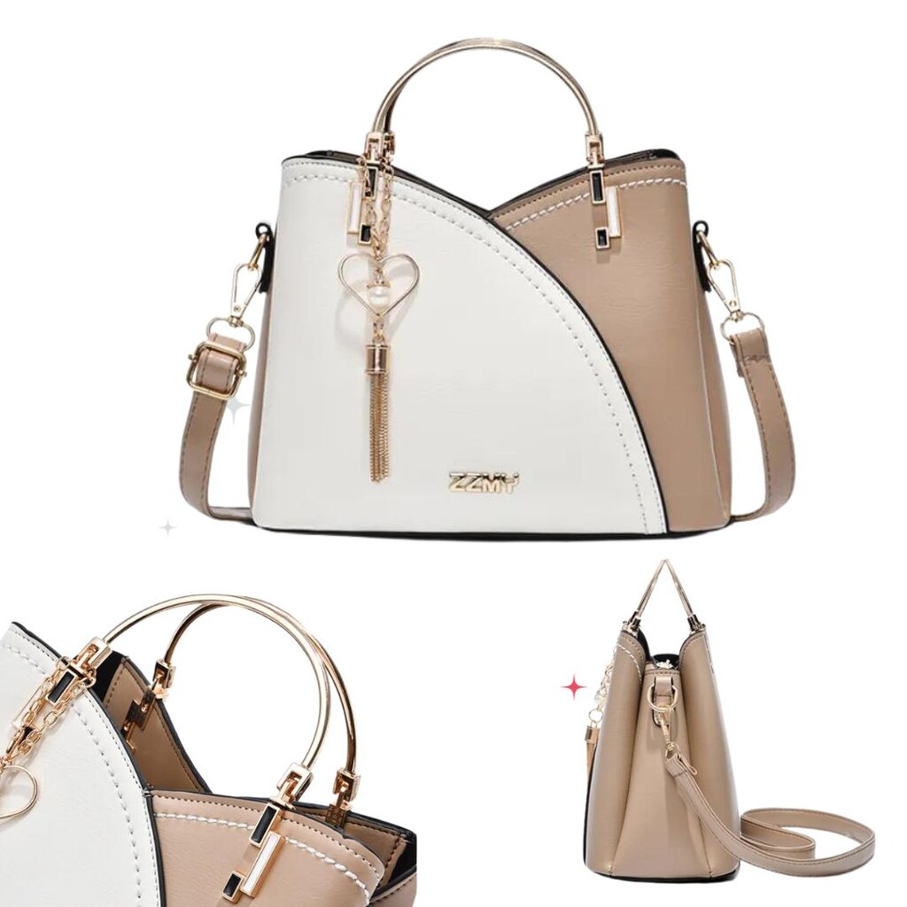 Bolsa de Senhora bege - M12