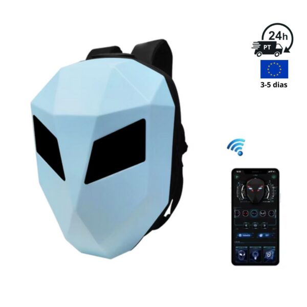 Mochila led LOY EYES - M33 - Azul