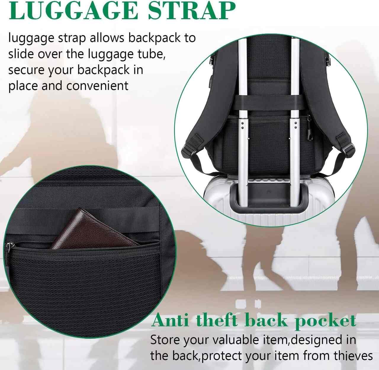 Mochila Portátil e de Viagem Conforto, Tecnologia e Versatilidade MHG4