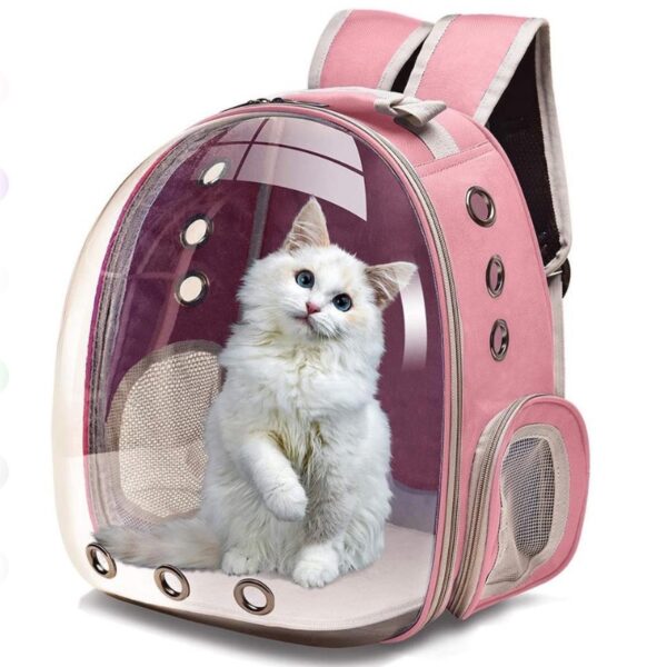 Mochila transporte de animais - YZ4 rosa